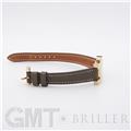 HERMES エルメス Hウォッチ ミニ 21mm エトゥープ ヴォー・スウィフト W403477WW00（HH1.101） 25