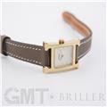 HERMES エルメス Hウォッチ ミニ 21mm エトゥープ ヴォー・スウィフト W403477WW00（HH1.101） 27