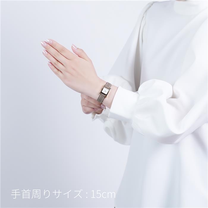 HERMES エルメス Hウォッチ ミニ 21mm エトゥープ ヴォー・スウィフト W403477WW00（HH1.101） 28