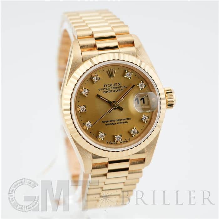 ROLEX ロレックス デイトジャスト 69178G シャンパン 11