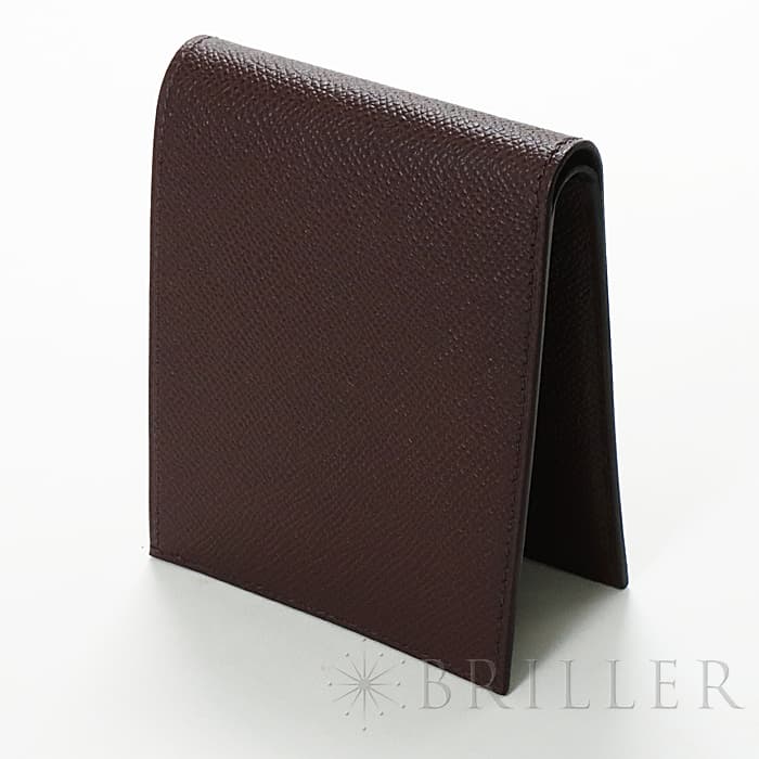 HERMES エルメス シチズンツイルコンパクト エプソン ルージュセリエ ボルドー ブルーマリン 19