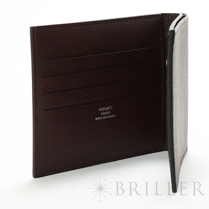 HERMES エルメス シチズンツイルコンパクト エプソン ルージュセリエ ボルドー ブルーマリン 28