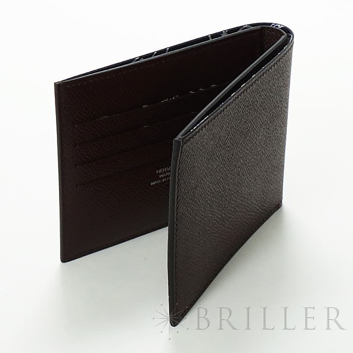 HERMES エルメス シチズンツイルコンパクト エプソン ルージュセリエ ボルドー ブルーマリン 3