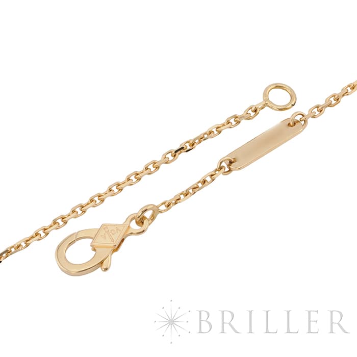 Van Cleef & Arpels ヴァン クリーフ&アーペル アルハンブラ ヴィンテージアルハンブラ ペンダント ネックレス イエローゴールド カーネリアン VCARD38500 11