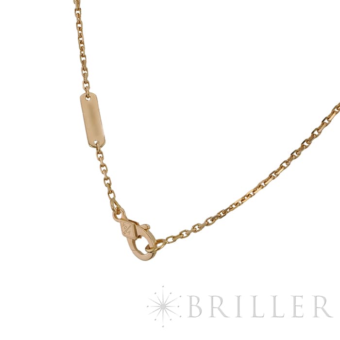 Van Cleef & Arpels ヴァン クリーフ&アーペル アルハンブラ ヴィンテージアルハンブラ ペンダント ネックレス イエローゴールド カーネリアン VCARD38500 4