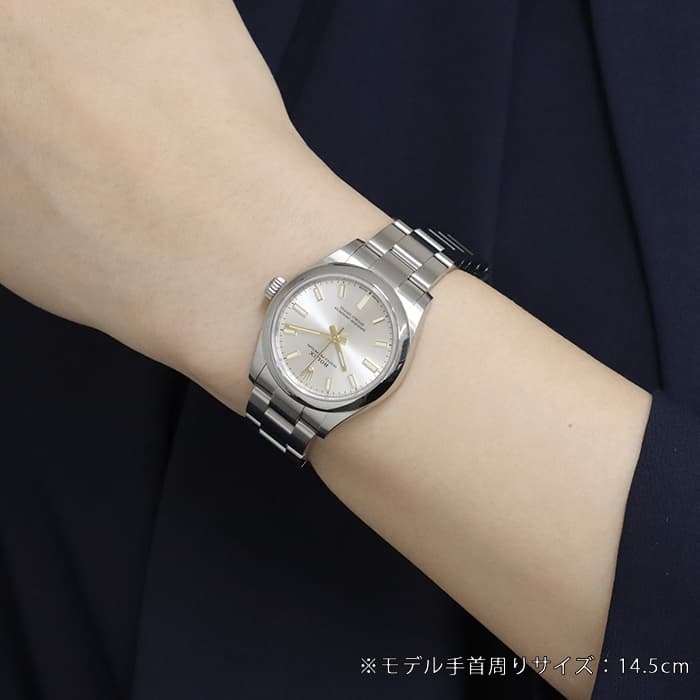 ROLEX ロレックス オイスターパーペチュアル 31 277200 シルバー 28