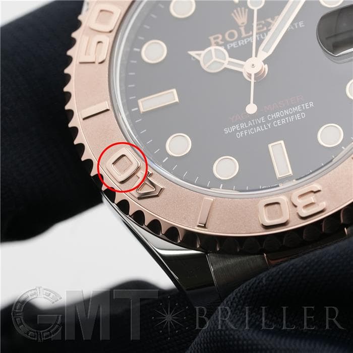 ROLEX ロレックス ヨットマスター 37 ブラック 268621 6