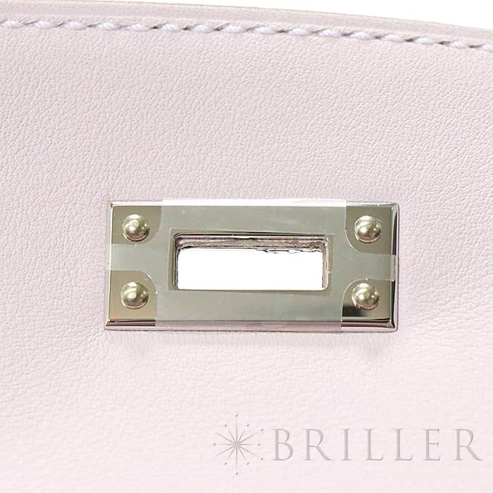HERMES エルメス ポシェットケリー スイフト モーヴペール シルバー金具 9