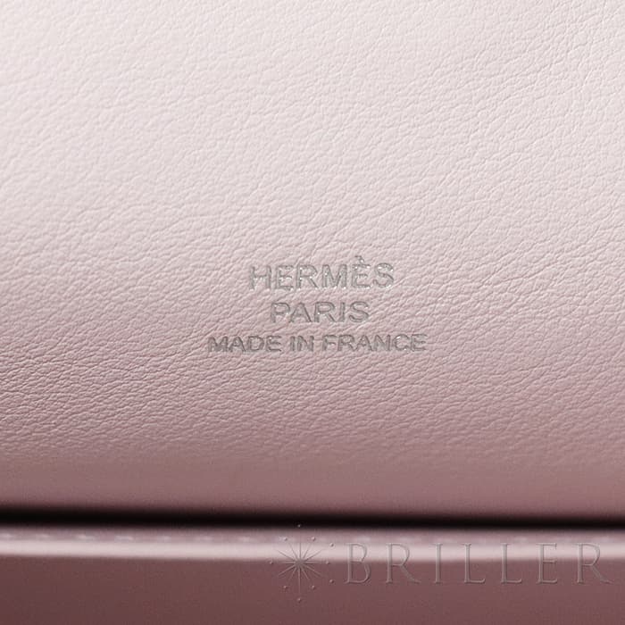 HERMES エルメス ポシェットケリー スイフト モーヴペール シルバー金具 12