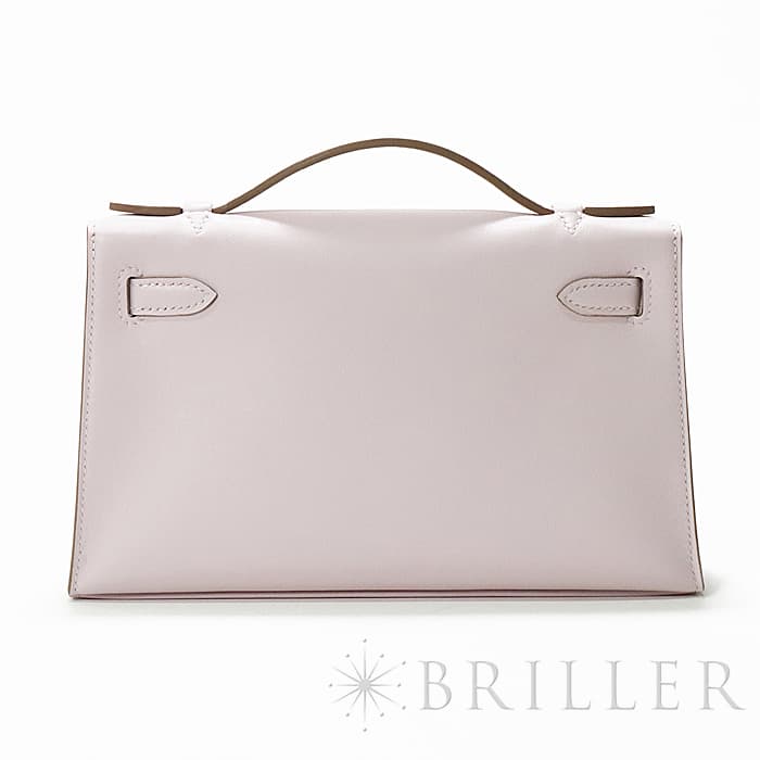 HERMES エルメス ポシェットケリー スイフト モーヴペール シルバー金具 1