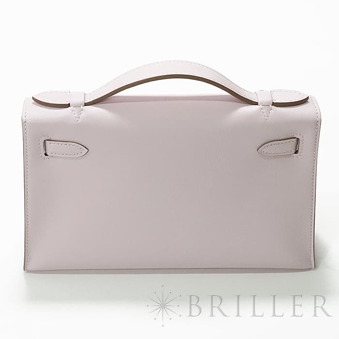 HERMES エルメス ポシェットケリー スイフト モーヴペール シルバー金具 28