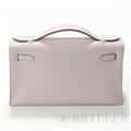 HERMES エルメス ポシェットケリー スイフト モーヴペール シルバー金具 28