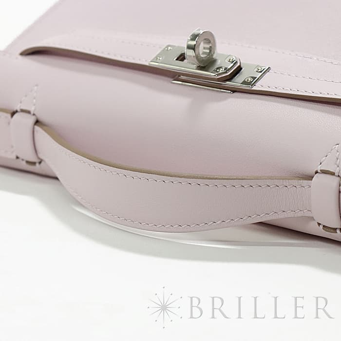 HERMES エルメス ポシェットケリー スイフト モーヴペール シルバー金具 5