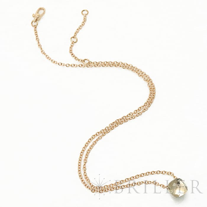 POMELLATO ポメラート ヌード ネックレス プチ  ホワイトトパーズ PCB6010_O6000_000TB 12