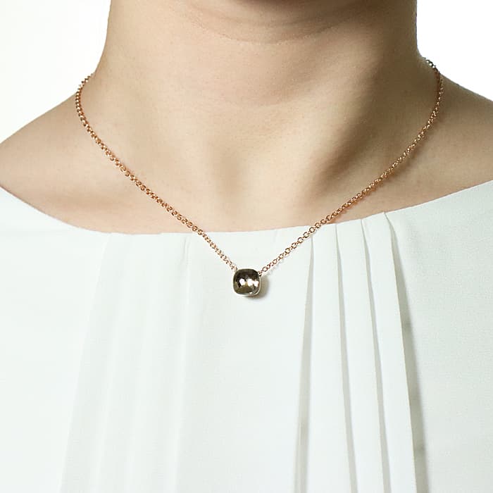 POMELLATO ポメラート ヌード ネックレス プチ  ホワイトトパーズ PCB6010_O6000_000TB 14