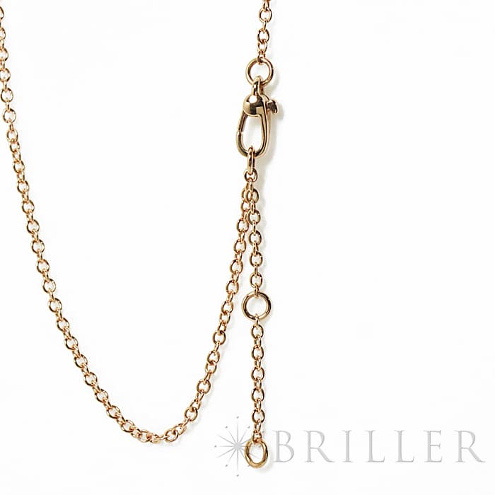 POMELLATO ポメラート ヌード ネックレス プチ  ホワイトトパーズ PCB6010_O6000_000TB 5