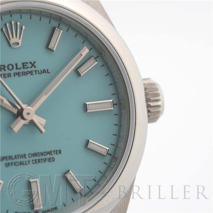 ROLEX ロレックス オイスターパーペチュアル 31 277200 ターコイズブルー 11