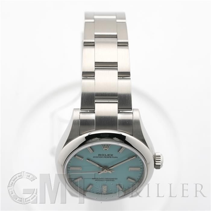 ROLEX ロレックス オイスターパーペチュアル 31 277200 ターコイズブルー 18
