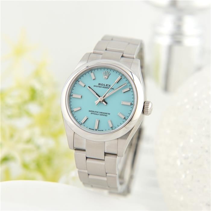 ROLEX ロレックス オイスターパーペチュアル 31 277200 ターコイズブルー 2