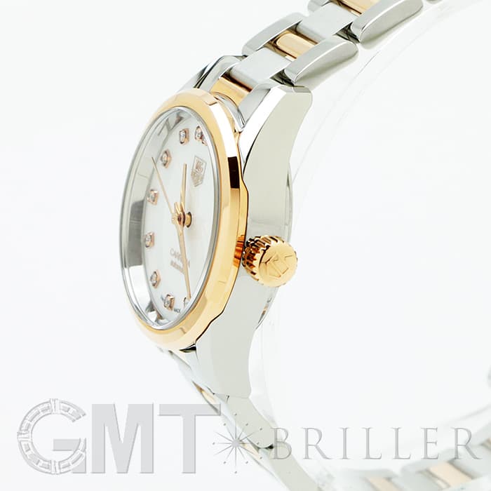 TAG HEUER タグ・ホイヤー カレラ キャリバー9 WAR2452.BD0777 ホワイトシェル 12Pダイヤ 14