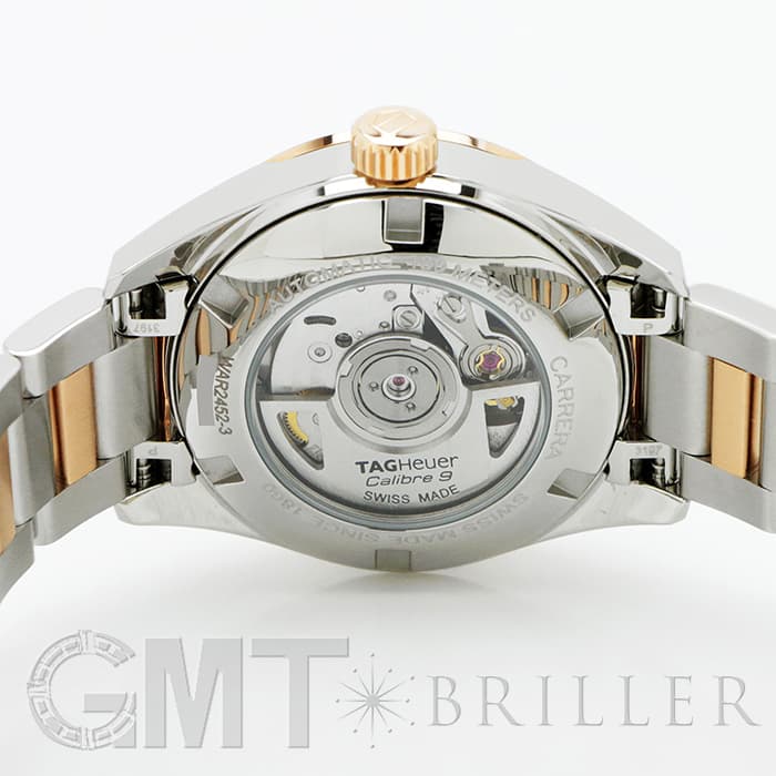 TAG HEUER タグ・ホイヤー カレラ キャリバー9 WAR2452.BD0777 ホワイトシェル 12Pダイヤ 4