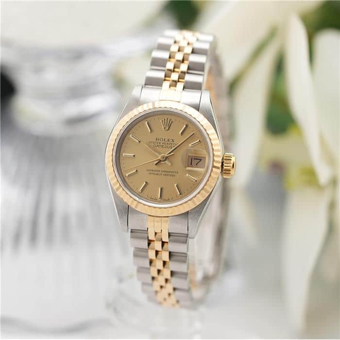 ROLEX ロレックス デイトジャスト 69173 シャンパン 2