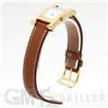 HERMES エルメス Hウォッチ HH1.201.131/UU35  036732WW00 Hウォッチ ゴールドプレーテッド ゴールドブラウン 18