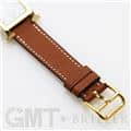 HERMES エルメス Hウォッチ HH1.201.131/UU35  036732WW00 Hウォッチ ゴールドプレーテッド ゴールドブラウン 27