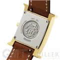 HERMES エルメス Hウォッチ HH1.201.131/UU35  036732WW00 Hウォッチ ゴールドプレーテッド ゴールドブラウン 4