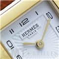 HERMES エルメス Hウォッチ HH1.201.131/UU35  036732WW00 Hウォッチ ゴールドプレーテッド ゴールドブラウン 5