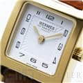 HERMES エルメス Hウォッチ HH1.201.131/UU35  036732WW00 Hウォッチ ゴールドプレーテッド ゴールドブラウン 6