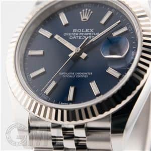 ROLEX ロレックス デイトジャスト 41 126334 ブルー ジュビリーブレスレット