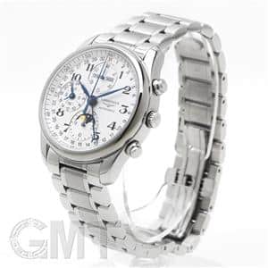 LONGINES ロンジン マスターコレクション ムーンフェイズ クロノ シルバー L2.673.4.78.6