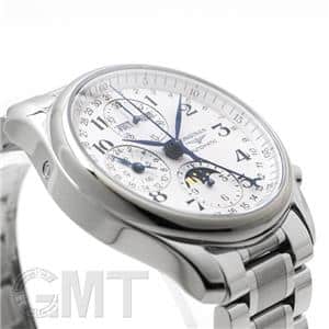 LONGINES ロンジン マスターコレクション ムーンフェイズ クロノ シルバー L2.673.4.78.6