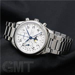LONGINES ロンジン マスターコレクション ムーンフェイズ クロノ シルバー L2.673.4.78.6