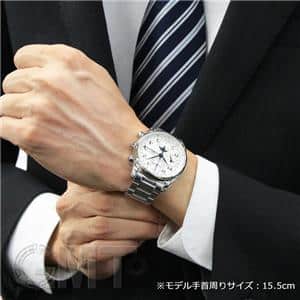 LONGINES ロンジン マスターコレクション ムーンフェイズ クロノ シルバー L2.673.4.78.6