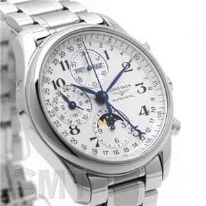LONGINES ロンジン マスターコレクション ムーンフェイズ クロノ シルバー L2.673.4.78.6