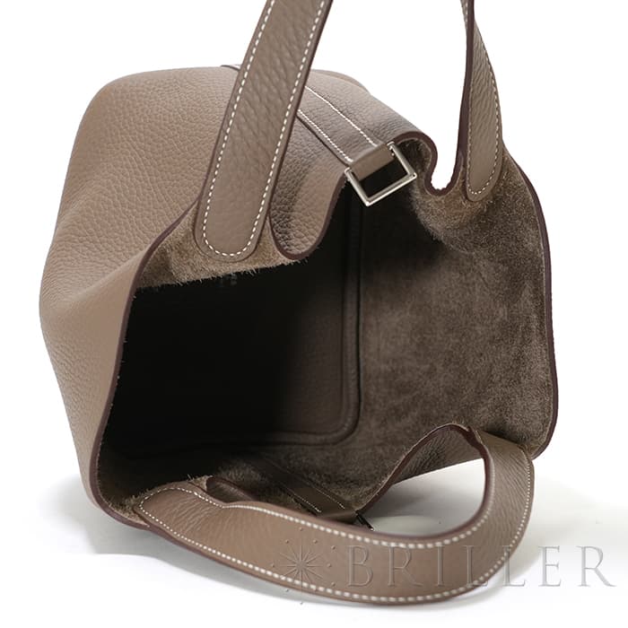 HERMES エルメス ピコタン ロック PM トリヨンクレマンス エトゥープ シルバー金具 10