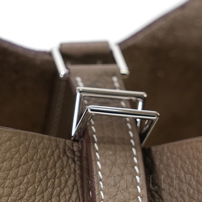 HERMES エルメス ピコタン ロック PM トリヨンクレマンス エトゥープ シルバー金具 11