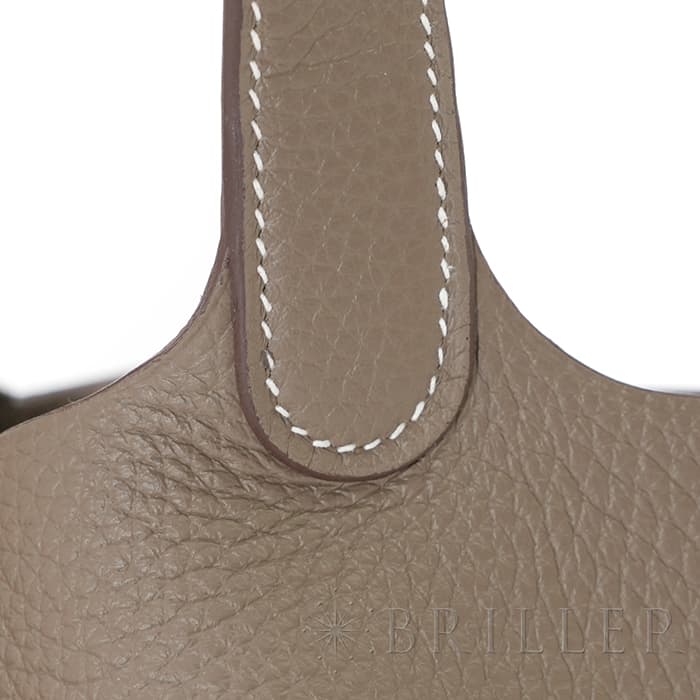 HERMES エルメス ピコタン ロック PM トリヨンクレマンス エトゥープ シルバー金具 16