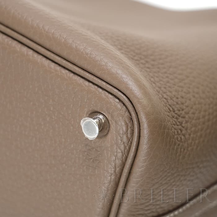 HERMES エルメス ピコタン ロック PM トリヨンクレマンス エトゥープ シルバー金具 21