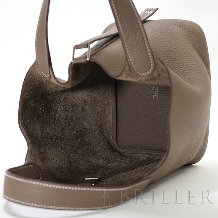 HERMES エルメス ピコタン ロック PM トリヨンクレマンス エトゥープ シルバー金具 4