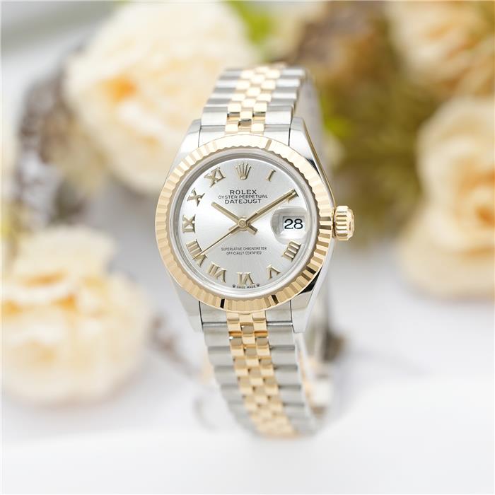 ROLEX ロレックス デイトジャスト 28 279173 シルバー ローマ ジュビリーブレスレット 2