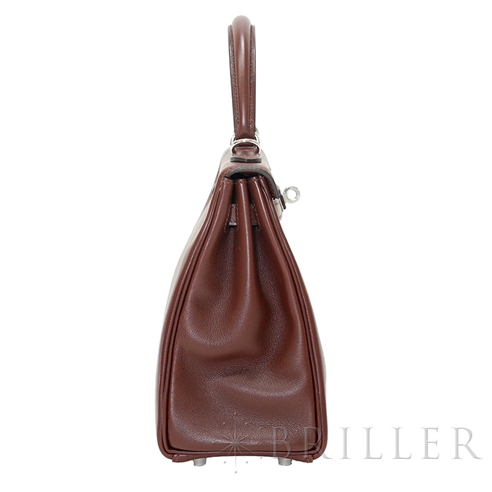 HERMES エルメス ケリー 25 ヴォーシェリー テール シルバー金具【未使用】 11