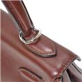 HERMES エルメス ケリー 25 ヴォーシェリー テール シルバー金具【未使用】 17