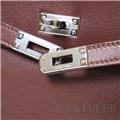 HERMES エルメス ケリー 25 ヴォーシェリー テール シルバー金具【未使用】 21