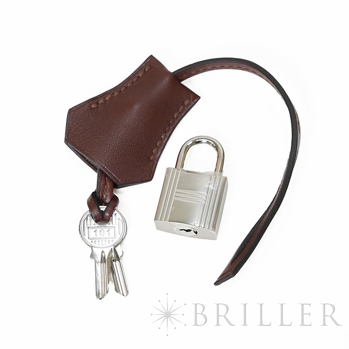 HERMES エルメス ケリー 25 ヴォーシェリー テール シルバー金具【未使用】 26