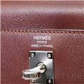 HERMES エルメス ケリー 25 ヴォーシェリー テール シルバー金具【未使用】 3