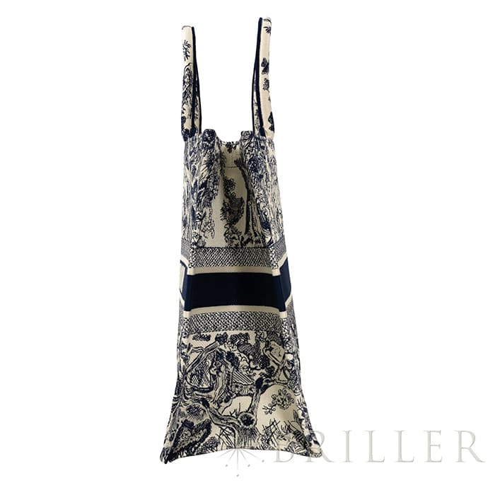 CHRISTIAN DIOR クリスチャン ディオール ブックトート バッグ ラージ トワル ドゥ ジュイ エンブロイダリー M1286ZTDT_M34I 13