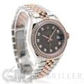ROLEX ロレックス デイトジャスト 28 279381RBR チョコレート ジュビリーブレス 10Pダイヤ 10